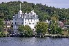 The Goodspeed Opera House in East Haddam is on the Connecticut River, with adjacent grounds and tables for guests to enjoy a pre-performance picnic. 