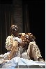 John Douglas Thompson (Othello) and Merritt Janson (Desdemona) in Othello at Shakespeare & Company. Photo by Kevin Sprague.