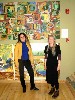 The artists Jaye Fox and Karen Kane showed together in a downtown space.