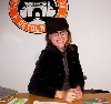 Hezzie Phillips greeted visitors to the former Contemporary Artists Center in the Beaver Mill.