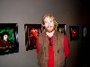 Gregory J. Scheckler with his work in Gallery 51 runs the studio program for MCLA.