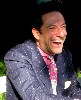 Sharing a laugh.