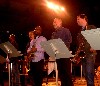 Dave Holland, second from the right and members of the octet.