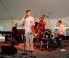 The Ben Powell Quartet performing in the Jazz Cafe.