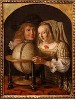 Lambert Doomer
Couple Looking at a Globe, 1684
Oil on panel