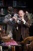 The encounter takes place during WWII as planes fly overhead. Mark H. Dold and Martin Rayner as C.S. Lewis and Sigmund Freud.