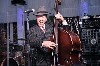Dirk Shumaker kept the rhythm going on the double bass.