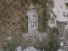 Statue of St. Peter in the grotto