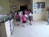 School children visiting the museum
