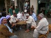 Men at a game board