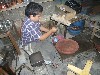Young apprentice at work