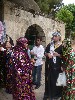 Tourists dressed as Urfa brides