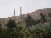 Urfa citadel with Roman columns