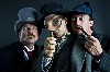 (L to R) Actors Jonathan Croy, Josh McCabe and Ryan Winkles.