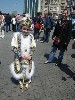 Boy in circumcision outfit