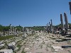 Road to the Perge stadium