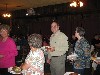 North Adams Open Studios chair, Phil Sellers, is all smiles on the chow line.