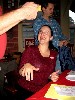 Michelle was signing up volunteers for Blackmer.