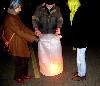 Brill assisting Astrid Hiemer and Susan Graber.