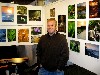 A display of photographs by Dan Morgan.