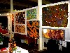 Collaborative paintings by the young artist Andrew J. Schlesinger.