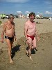 Kalman and Istvan taking a dip.
