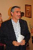 Incumbent Ron Boucher turns on the charm.