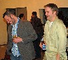 There were many younger voters present including Dan Lester and Brian Miksic who stayed on to compare notes with the candidates.