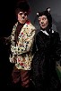 The PantoLoons include Paul Murphy is Puss in Boots and Johnna Murray is Helixa the Witches cat. photo: Dan Region