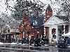 The Norman Rockwell scene is recreated December 5-6 during Main Street at Christmas in Stockbridge.
