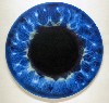 A blue eye.