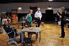 Amy Morton rehearses her ensemble.