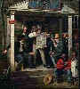Richard Caton Woodville&rsquo;s "War News from Mexico" 1848, from the Crystal Bridges Museum of American Art, Bentonville, Arkansas.