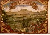 This banner was created for a woman in the beautiful town of Rancho Sante Fe, California. It measures an impressive 8&rsquo; x 10&rsquo;, is a landscape/map of the area. with many details not visible on this thumbnail