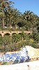 View of park from serpentine wall
Photo by M. Favermann, All Rights Reserved