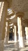 Classical Doric Columns defining the Marketplace under Park Guell
Photo by M. Favermann, All Rights Reserved