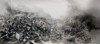 Progress 2, Ani Avanian's large-scale drawing depicts an ocean of electronic trash.�
