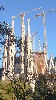 La Sagrada Familia Seen from a Distance,
Photo by M. Favermann, All Rights Reserved