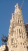 Gothic inspired Spires with Ornamental Ironwork Detail in Foreground, Photo by M. Favermann, All Rights Reserved