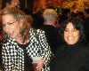Photographer Willa Heider, left, with art critic Grace Consoli.