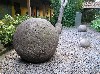 Stone spheres in the museum&rsquo;s courtyard