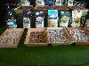 Different roasts of coffee beans