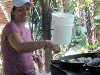 Rosie frying empenadas