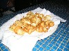 Fried juca chips
