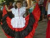 Steffannie Marin in her folk costume