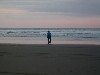 Esterillo beach at dusk