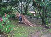 Workman at the lodge
