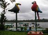 Waterfront sculpture