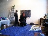 Enjoying using the space in Harlow&rsquo;s studio.