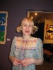 Ceramic artist Gerit Grimm helped with the event.